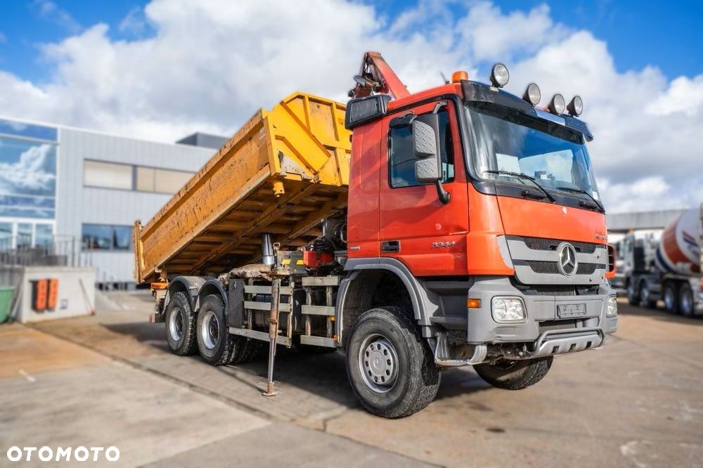 Mercedes-Benz Actros 3344 AK 6x6 +  HDS HMF 1643 Z2 | Wywrotka | 441 KM | Euro 5 - 5