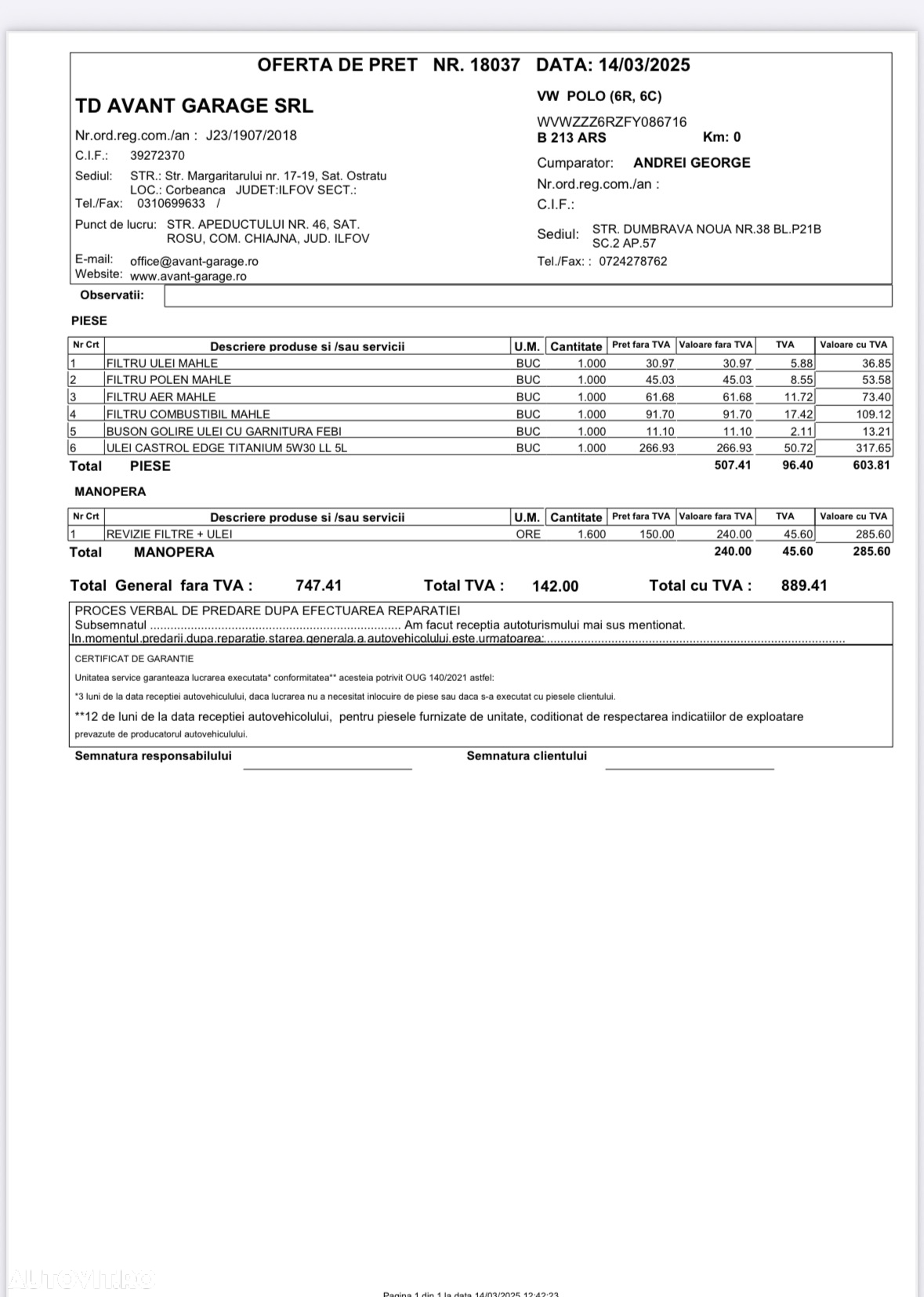 Volkswagen Polo 1.4 TDI CR Trendline - 15
