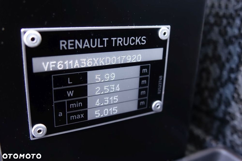 Renault GAMA T480 COMFORT / EURO 6 / STANDARD / AUTOMAT/ EURO 6 / 2 ZBIORNIKI / LODÓWKA  / SILNIK  13L - 26