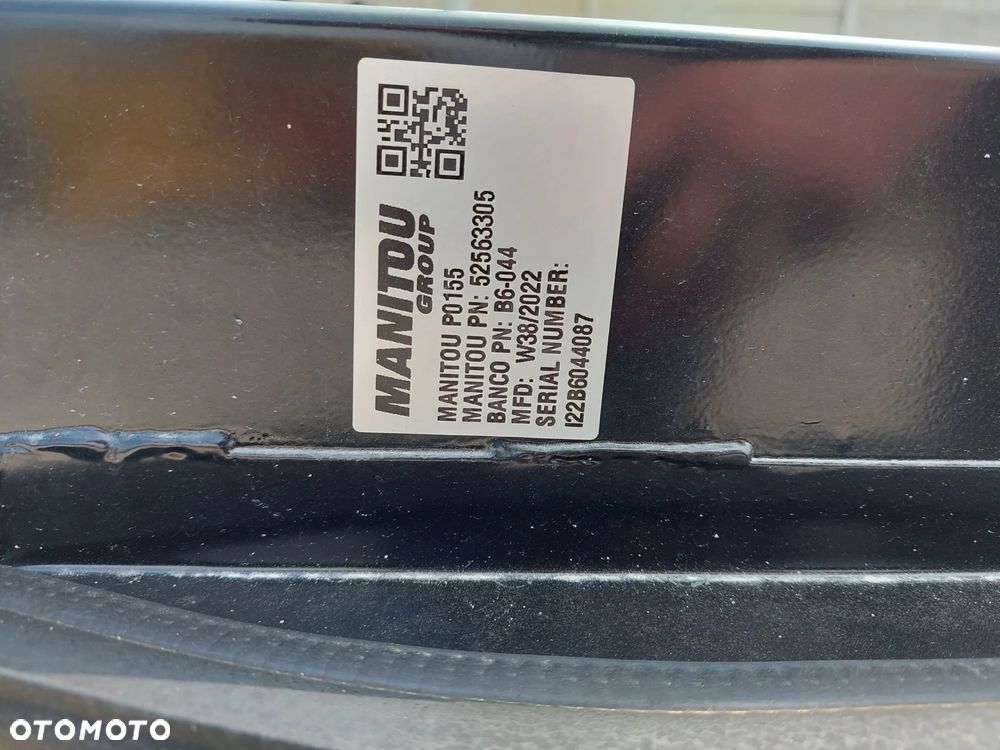 [24][80×67] Chłodnica cieczy oleju wody zespół chłodnic intercooler Manitou MLT 733, 933, 1033 630,730 - 6