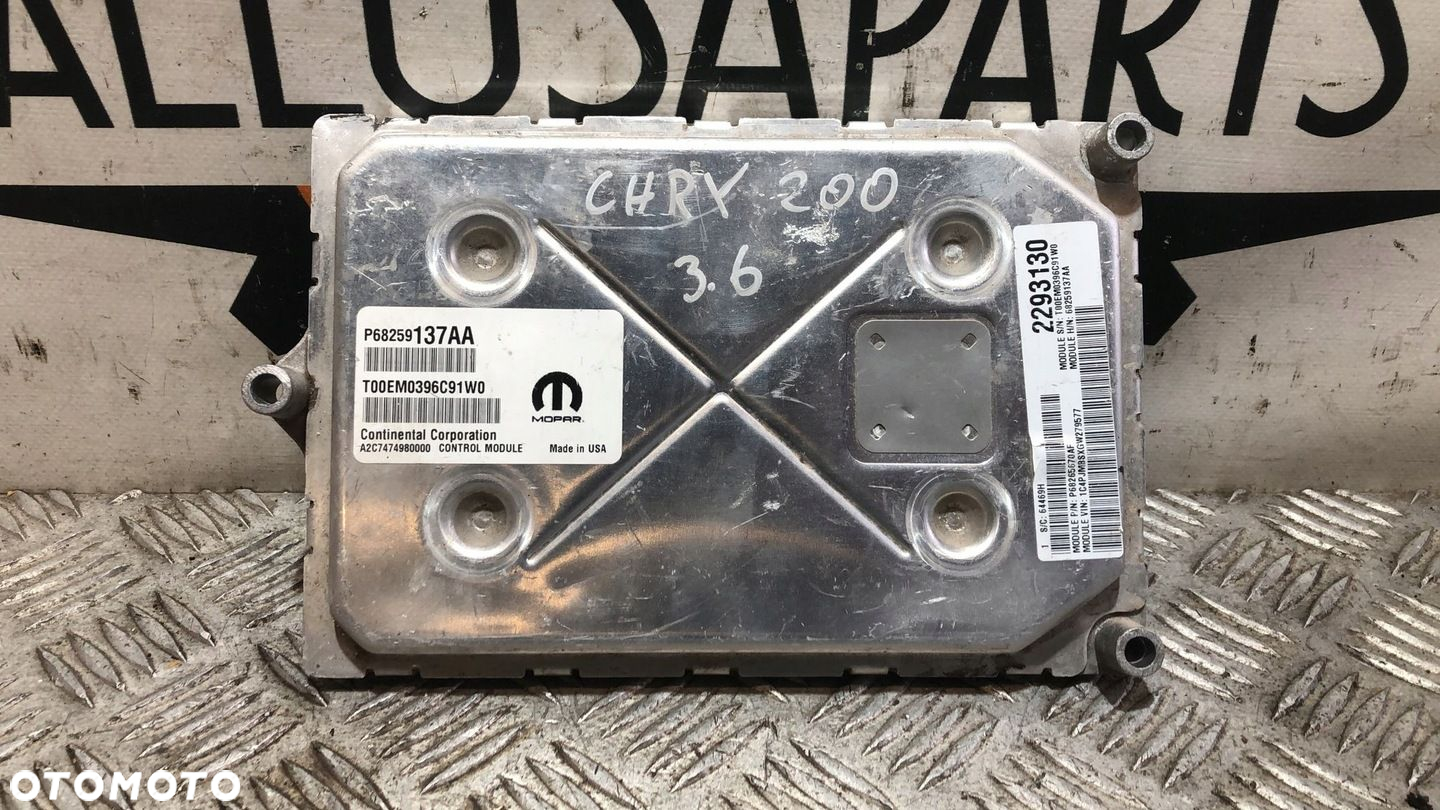 Sterownik komputer silnika JEEP CHEROKEE KL 2014- / CHRYSLER 200 2015- - 2