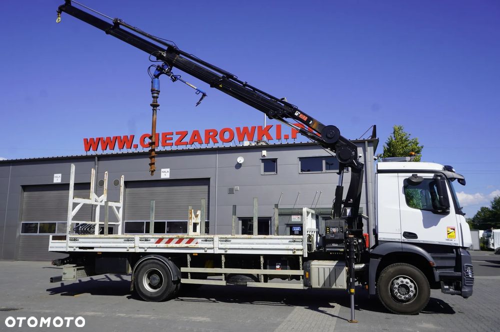 Mercedes-Benz Arocs 1833 4×2 / 50 tys. km! / HDS HIAB X-HIPRO 192 ES-3 / Pilot / Wiertło / 3 szt._260553 - 6
