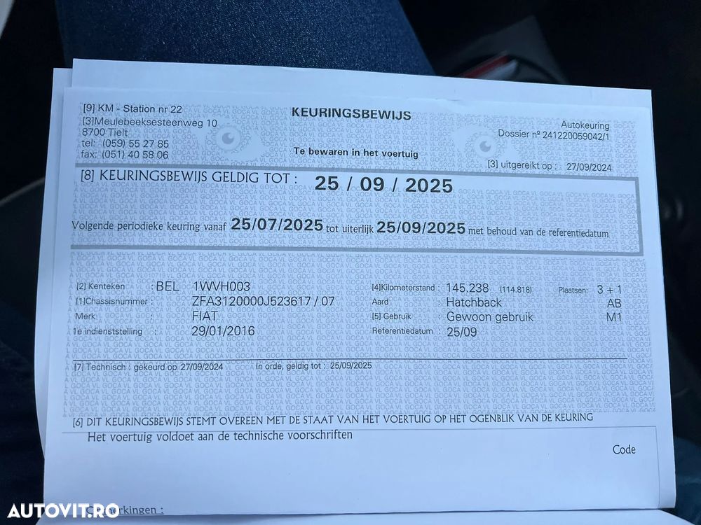 Fiat 500 1.2 8V Lounge - 12