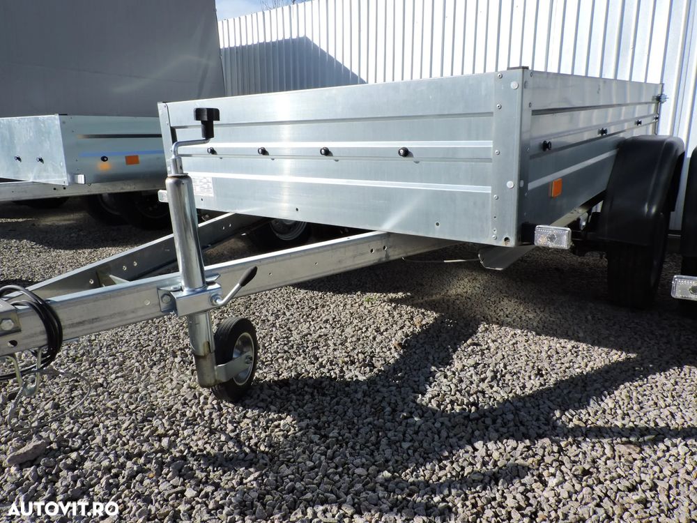 Trailer Europe ALFA, 2 axe ,1 axe , arc de foi, torsiune , sistem franare - 21