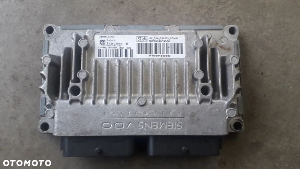 sterownik skrzyni biegów 9664859580 Citroen c4 I lift 1.6 VTI - 1
