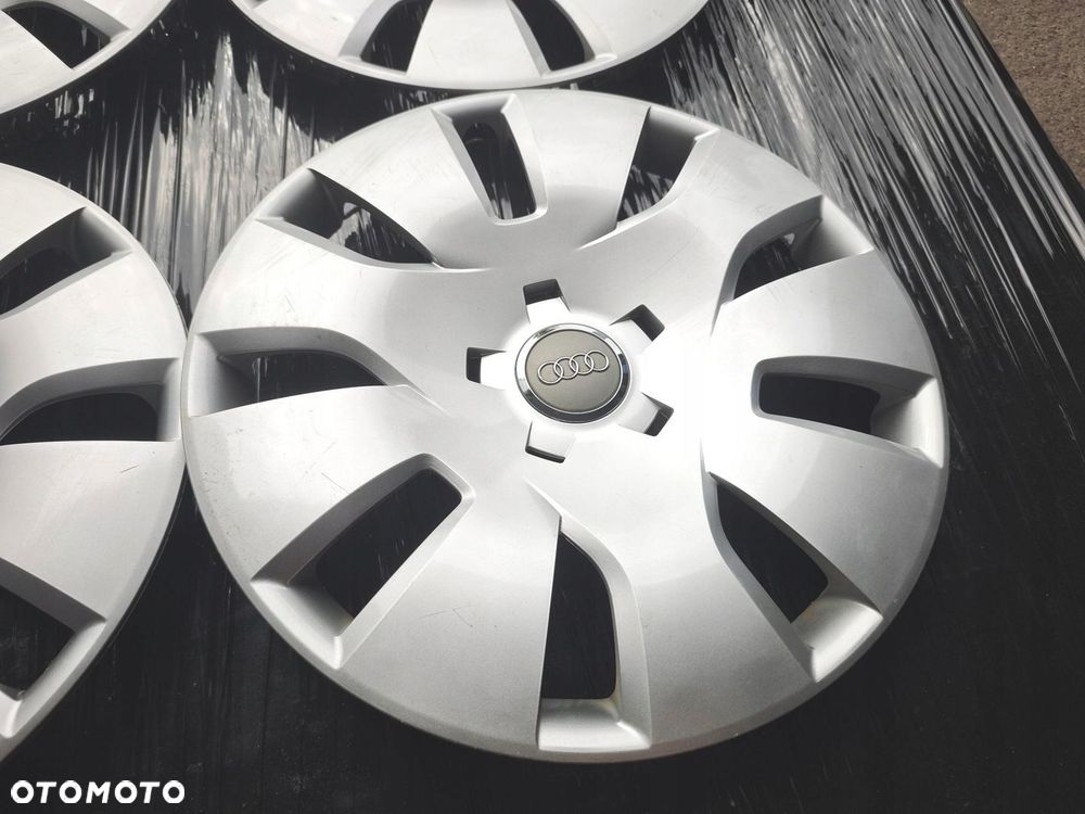 4x kołpak kołpaki kołpaczki oryginalne Audi 16 16" cali 8k0601147 - 6