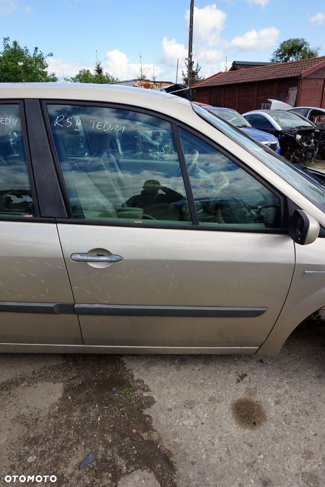 DRZWI PRZEDNIE PRAWE SCENIC GRAND II PH2 LIFT TED11  BEŻOWY RENAULT 2006-2009 - 1