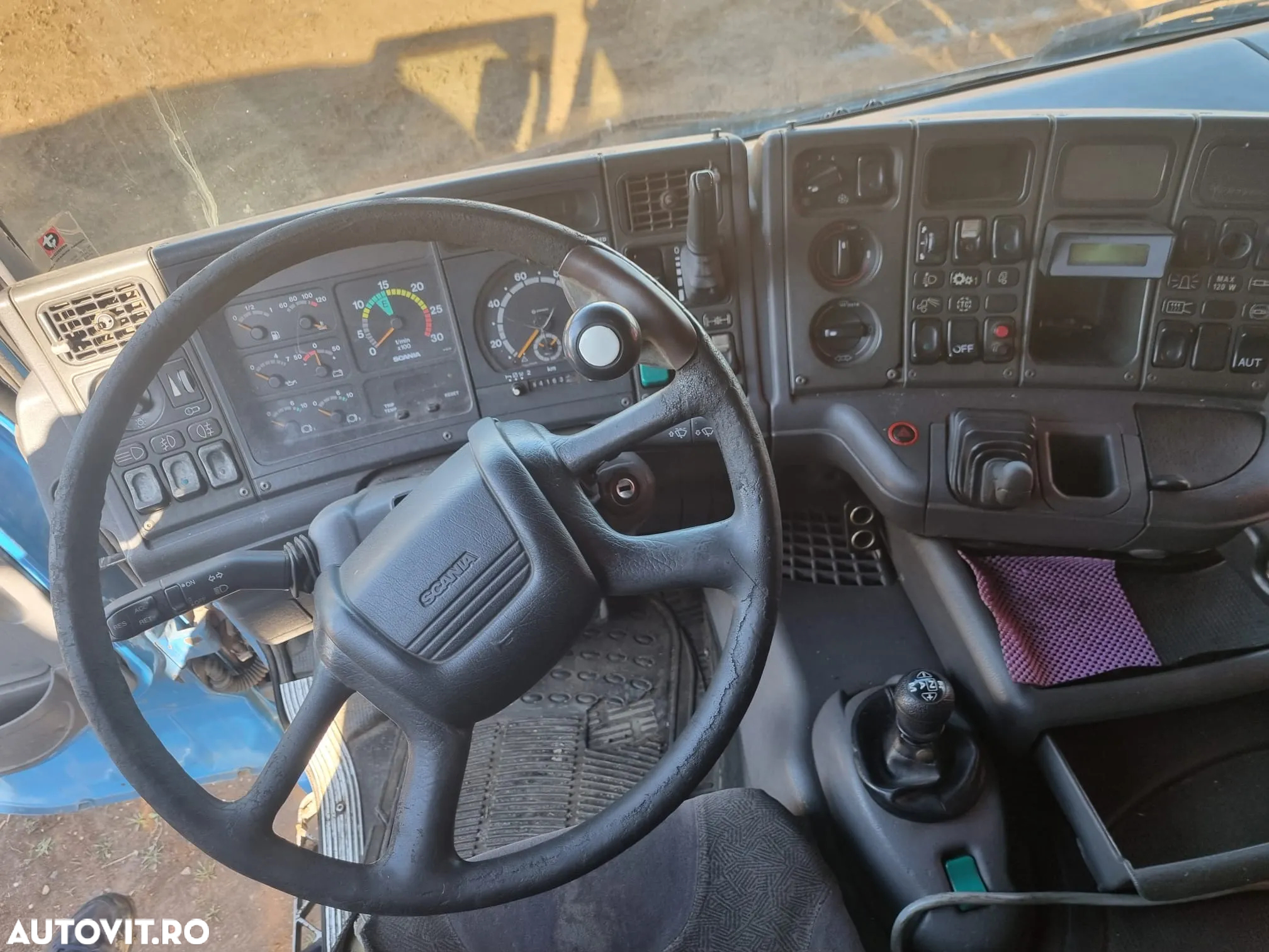 Scania R124, 6x2, hooklift Atlas ARK 205 K, ridica 30 t - 6