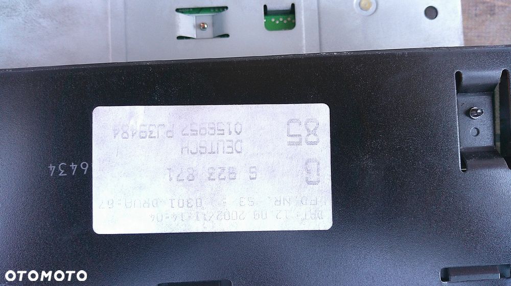 BMW E46 LIFT RADIO ORYGINALNE 65-52-6923871 - 4