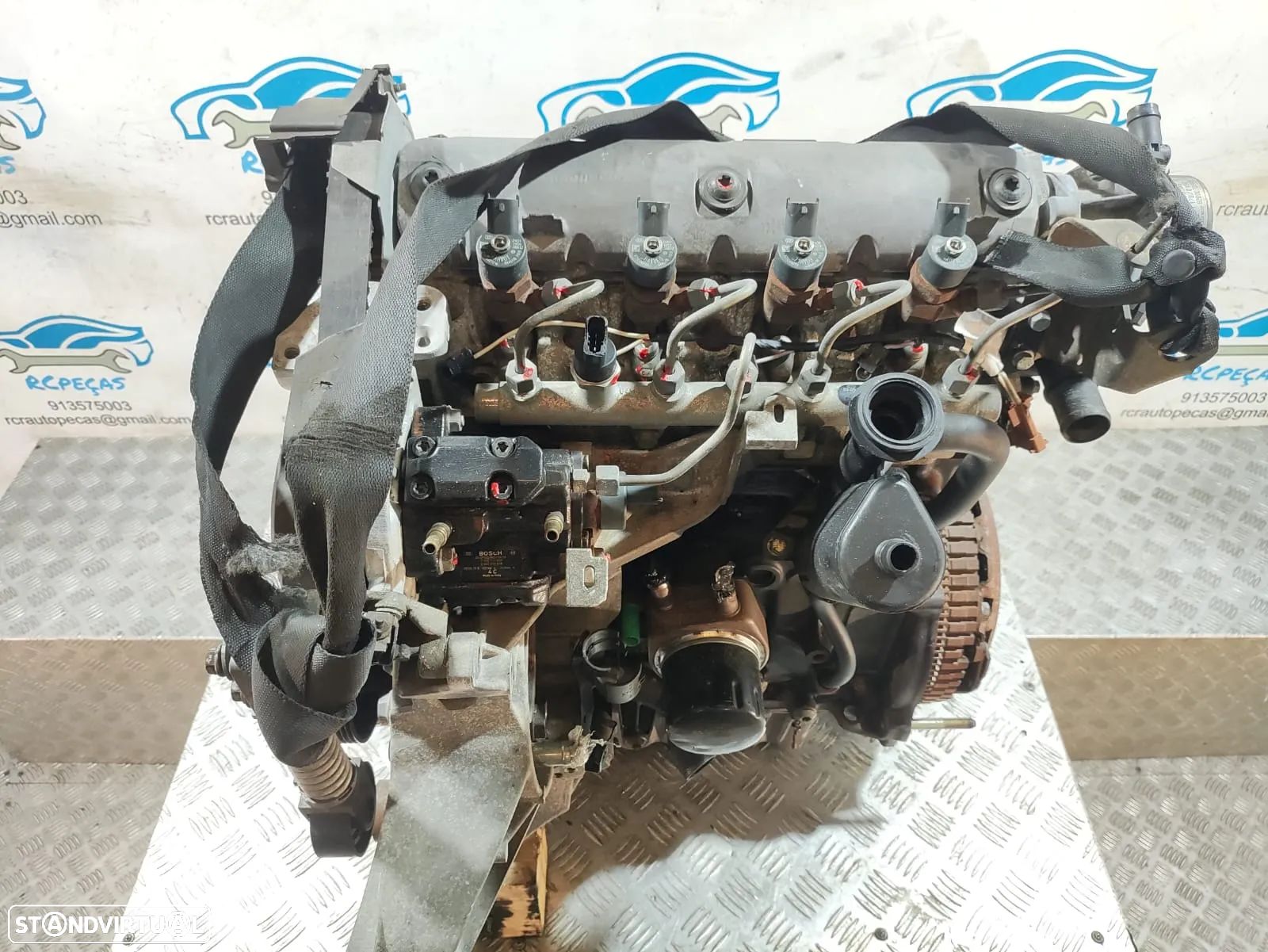 Motor Completo Renault 1.9 DCI 8v 102cv 102 cv - F9QK732 | F9Q732 - Scenic Megane - 1