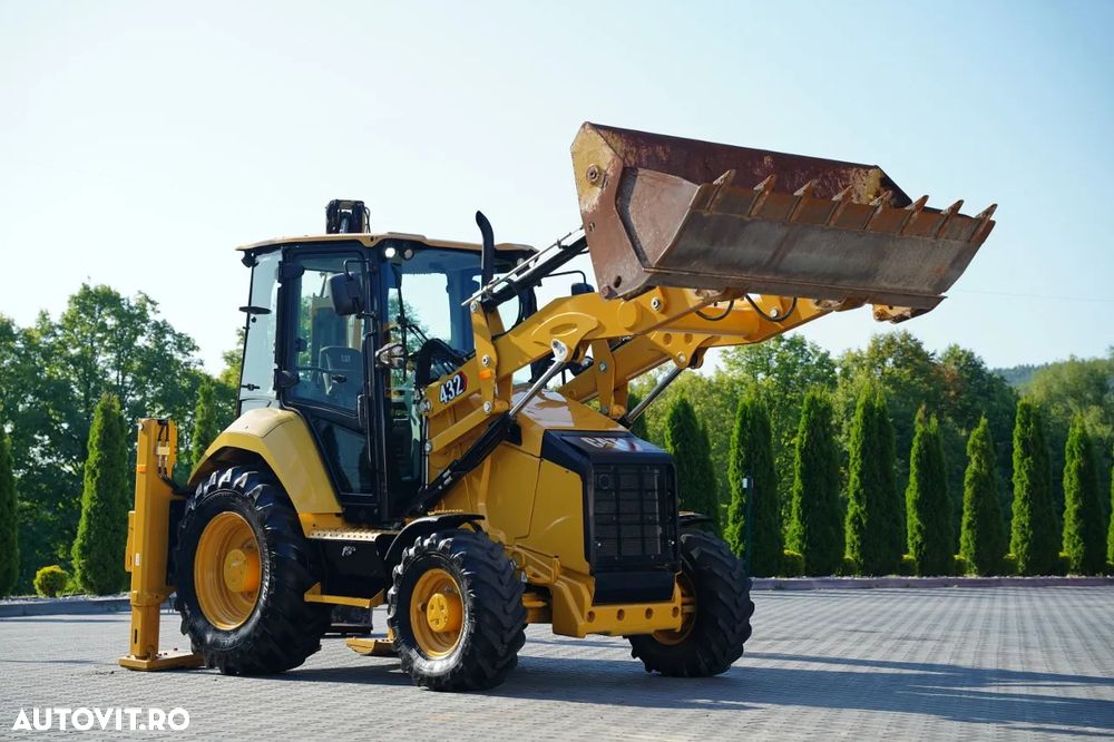 Cat 432 F / BULDOEXCAVATOR / 1.800 ORE / AER CONDIȚIONAT / - 7