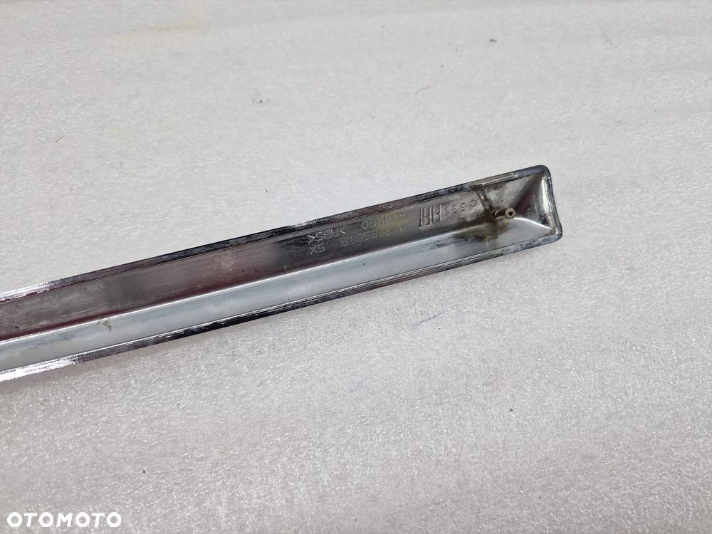 FIAT 500 07- LEWA LISTWA / CHROM ZDERZAKA PRZEDNIEGO PRZÓD , NR 735425616 , NR AUKCJI C/166 - 7