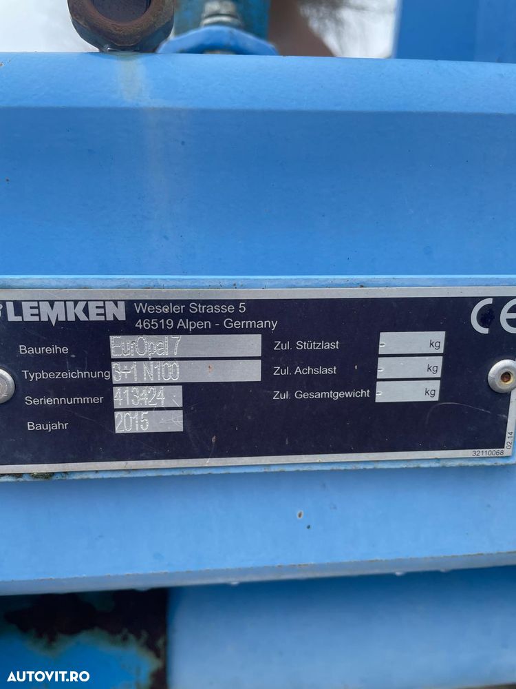 Lemken EurOpal 7 3+1 N 100 - 6