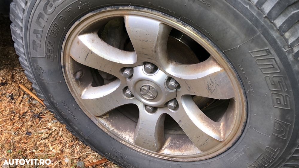 Roti  jante originale toyota Land Cruiser j120 r17 oiginale cu tot cu capace - 1