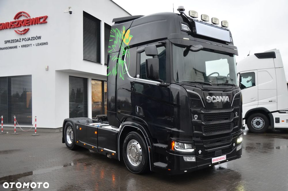 Scania R 580 / V8 / 4 PODUSZKI / KLIMA P. / NAVI /FULL LED / ACC / 7436 - 4