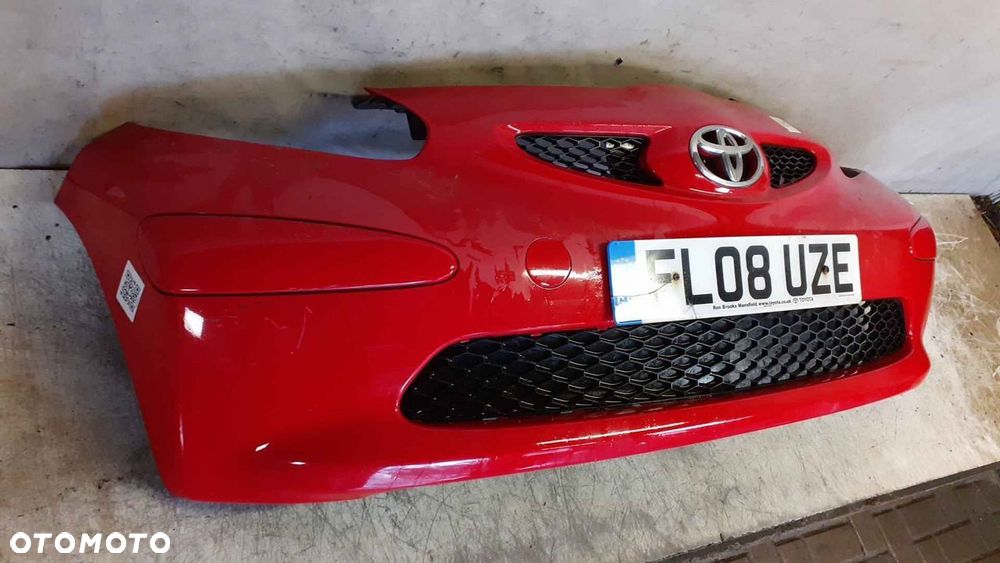 ! ZDERZAK PRZÓD PRZEDNI DO TOYOTA AYGO 3P0 CZERWONY - 3