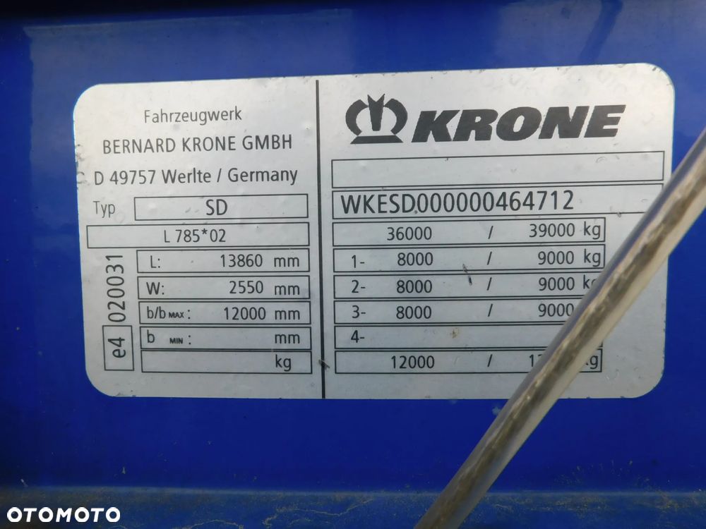 Krone SD - 8