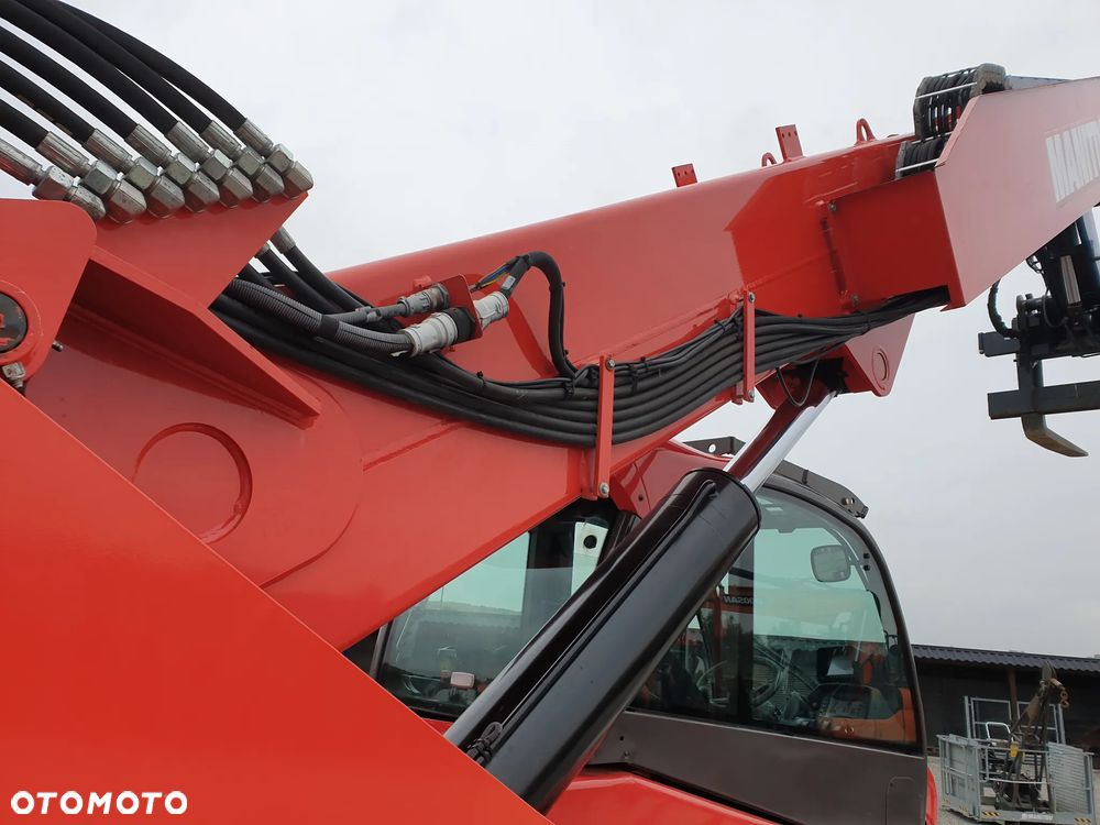 Manitou MRT Roto 2150+Privilege kosz/wciągarka/widły/pilot sprowadzona piękny stan - 26