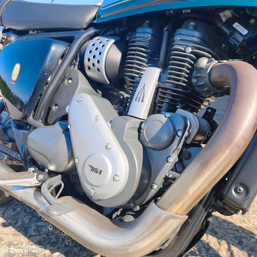 BSA C11 GOLDSTAR 650 HIGHLAND GREEN - 7