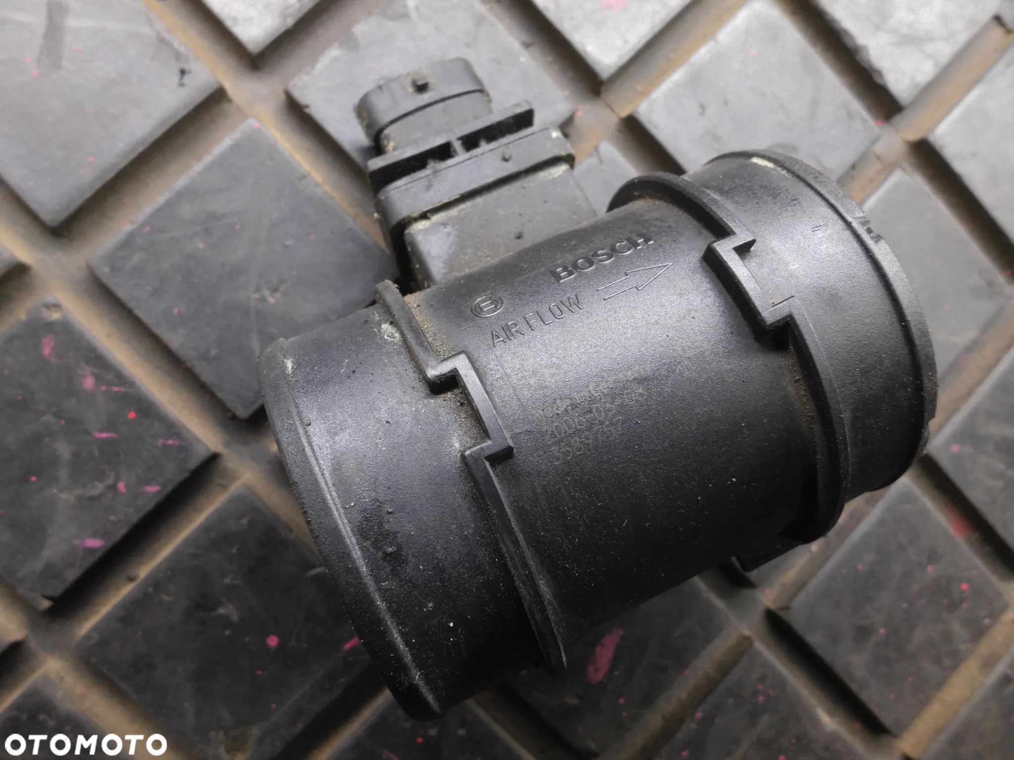 PRZEPŁYWOMIERZ POWIETRZA OPEL ASTRA H 1.9 CDTI 0281002618 55350048 - 1
