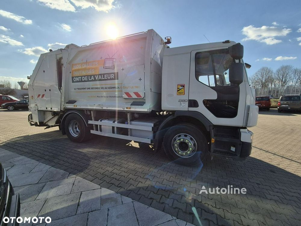 Volvo FE 280 / ŚMIECIARKA  / 2 OSIE / GEESINKNORBA / EURO 6 / NISKI PRZEBIEG / NISKIE MOTOGODZINY / BRAK RDZY / PO SERWISIE / ZABUDOWA SPRAWDZONA / BEZWYPADKOWY / 3 MIEJSCA SIEDZĄCE / 13M3 - 5