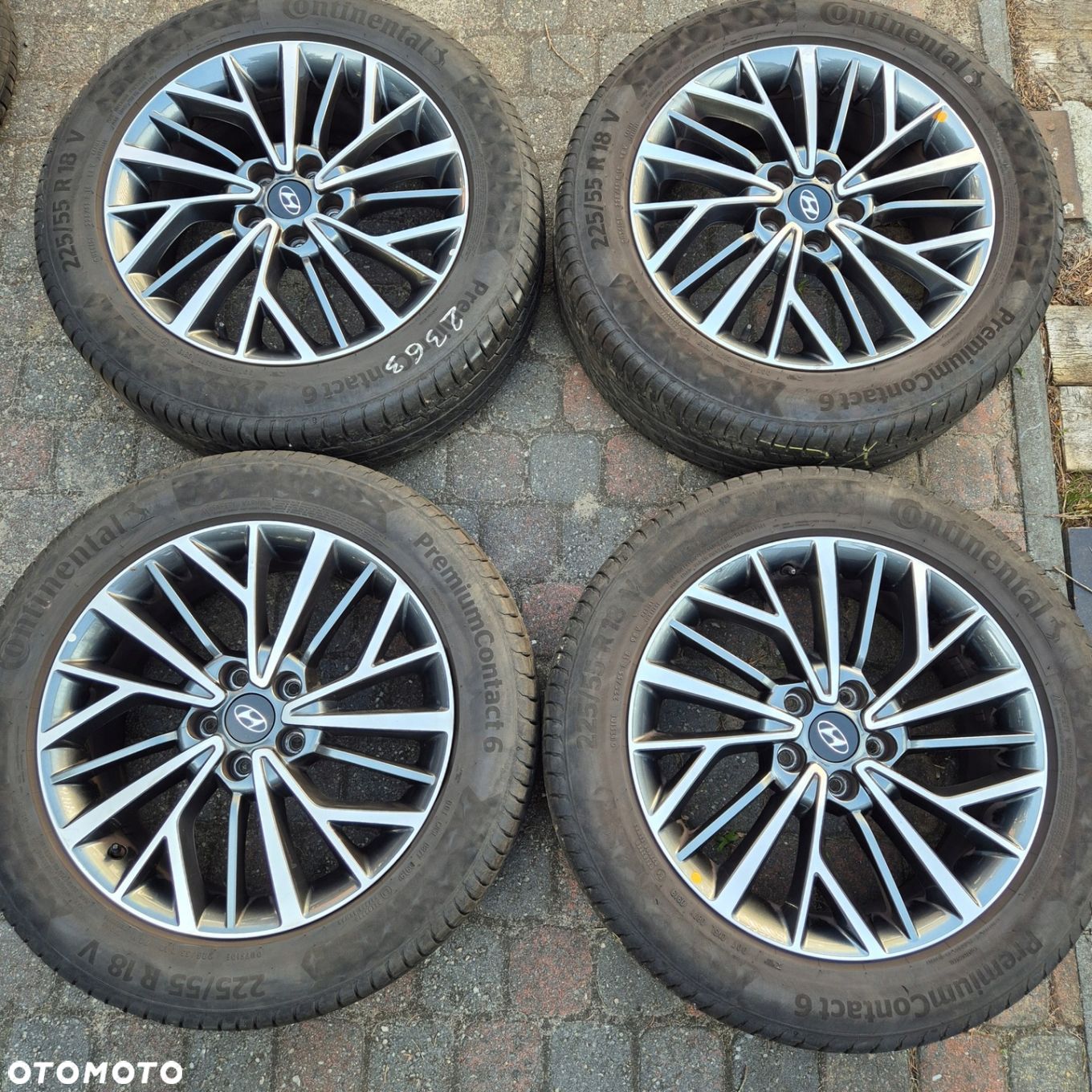 KOŁA 18 HYUNDAI TUCSON IX35 OUTLANDER KIA SPORTAGE 225/55 R18 - 1
