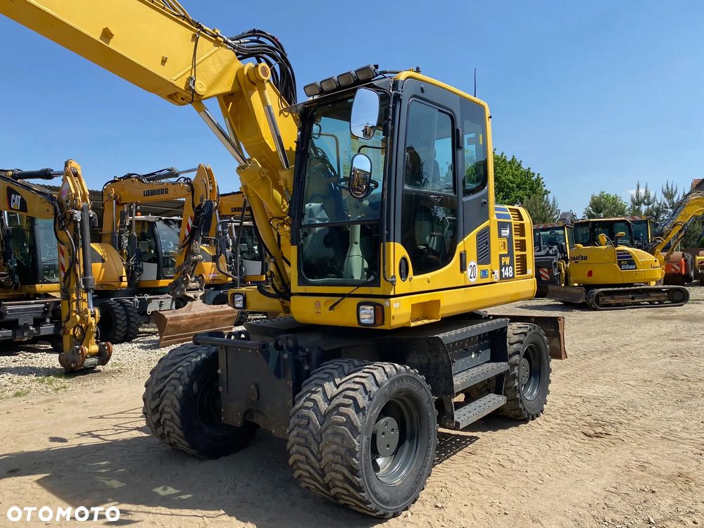 Komatsu PW148 -8, 2015 ROK, KRÓTKI TYŁ, Z NIEMIEC, SERWISOWANA W KOMATSU - 12