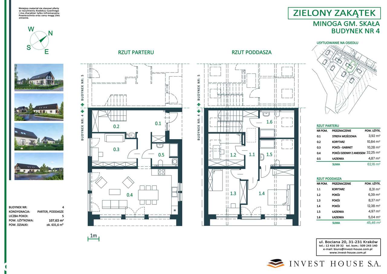 5-pokojowy dom 107m2 + ogródek Bezpośrednio - Pełny obrazek: 2/17