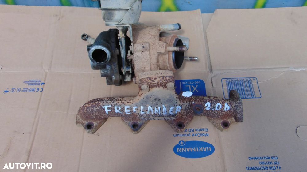 Turbo Turbina Land Rover Freelander1 2.0 Td4 diesel Bmw an 2002 cod-7731450b - 1