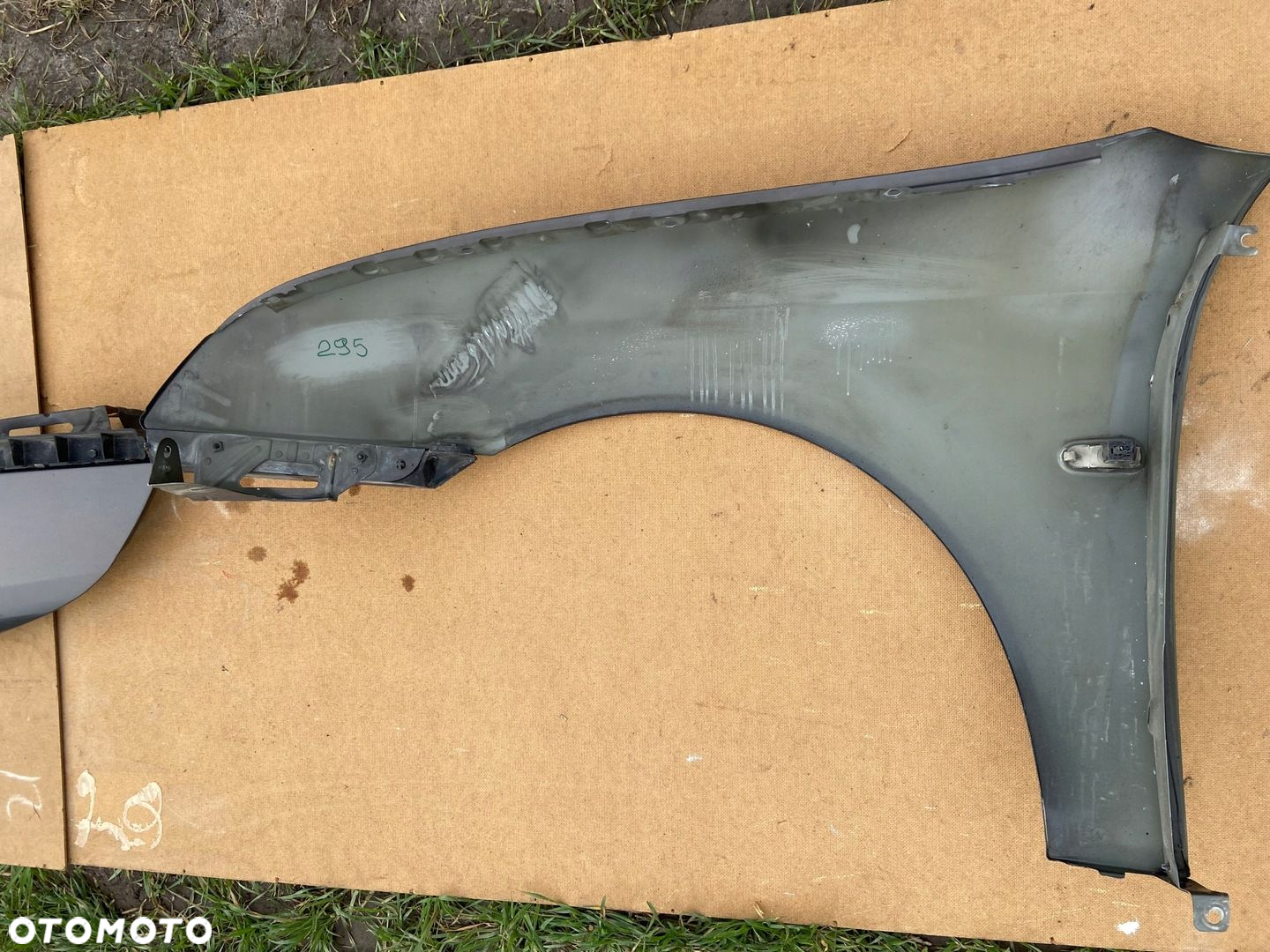 SAAB 93 02-07 BŁOTNIK PRAWY PRZEDNI KOLOR 295, BEZ RDZY, ORYGINAŁ - 10