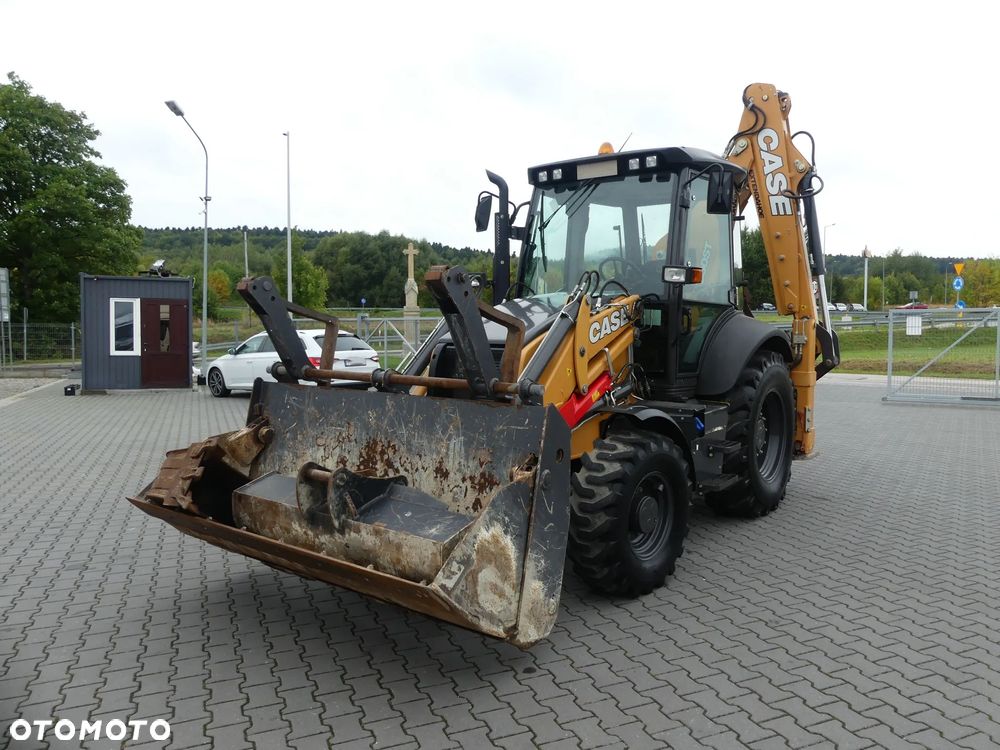 Case 580 ST / KOPARKO-ŁADOWARKA / 1300 MTH ! / 3 ŁYŻKI / IDEALNY STAN / - 1