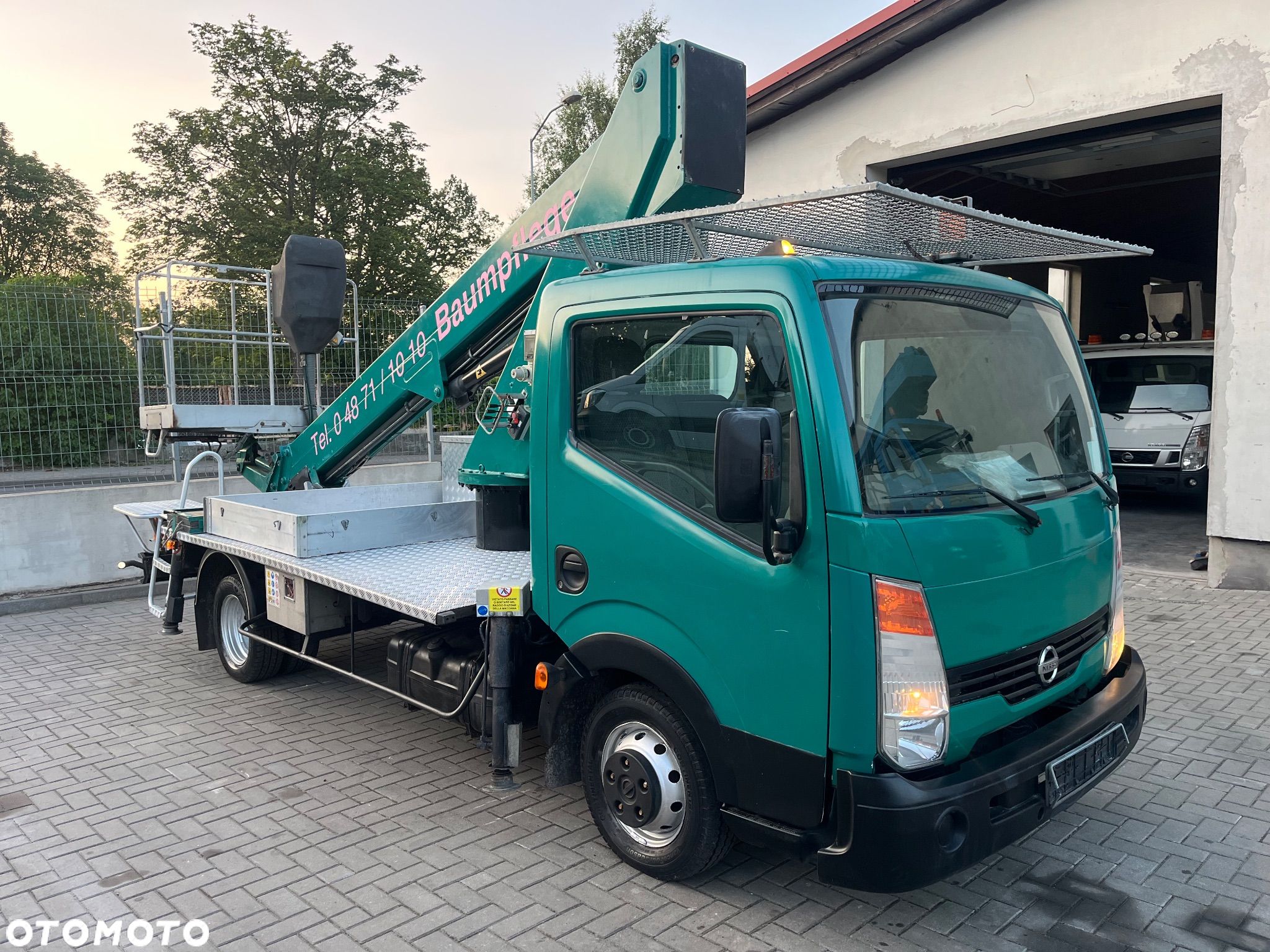 Nissan Podnośnik Koszowy GSR 179 Pełna Hydraulika Góra dół Zwyżka Kosz Izolowany! Jak Ruthmann Wumag Multitel - 1