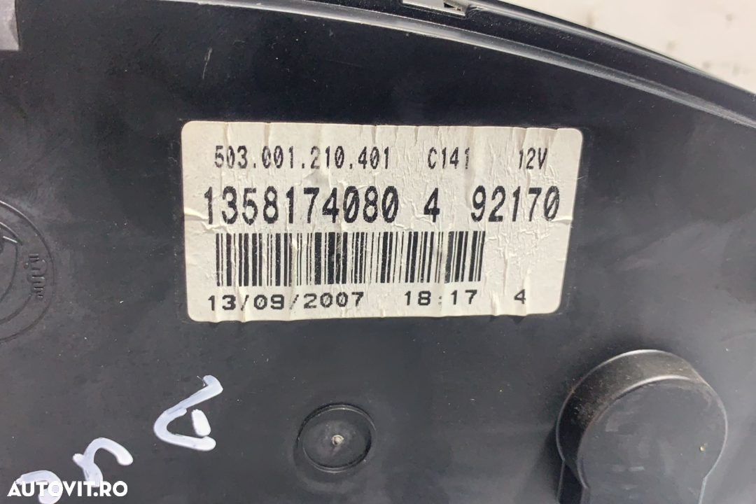 Ceas bord 1358174080 Fiat Ducato 2.3 JTD 2006-2012 Euro 4 - 2