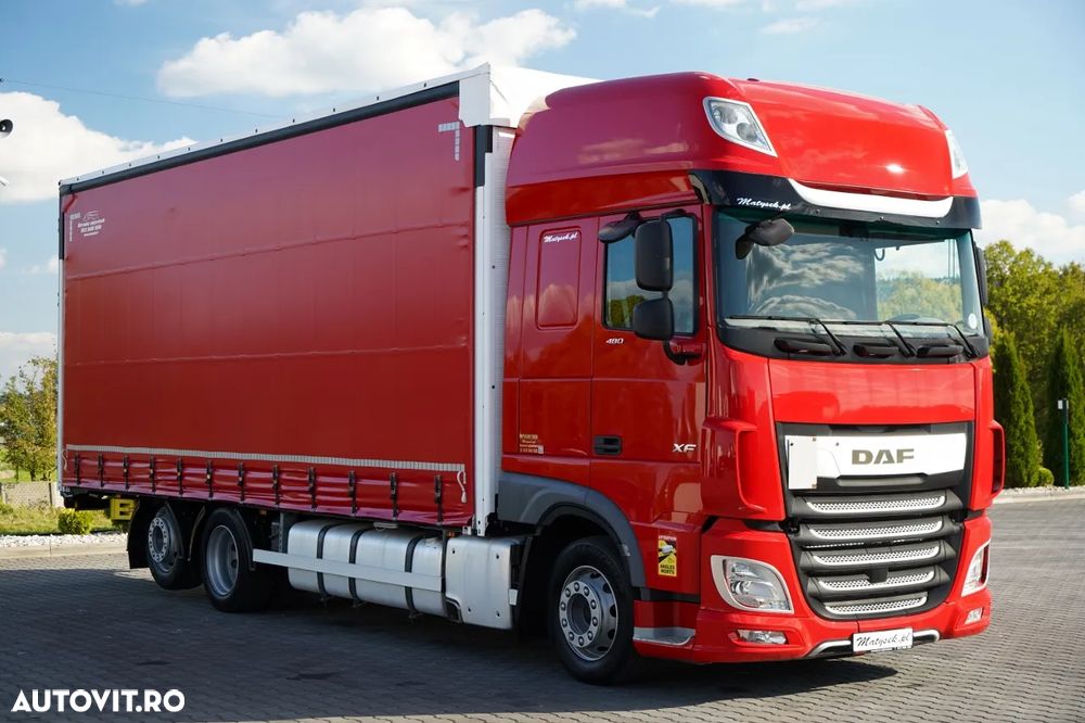 DAF XF 480 / SOLÓWKA / SSC / 6X2 / PUNTE RIDICATĂ / WIELTON / TRANSPORT / - 8