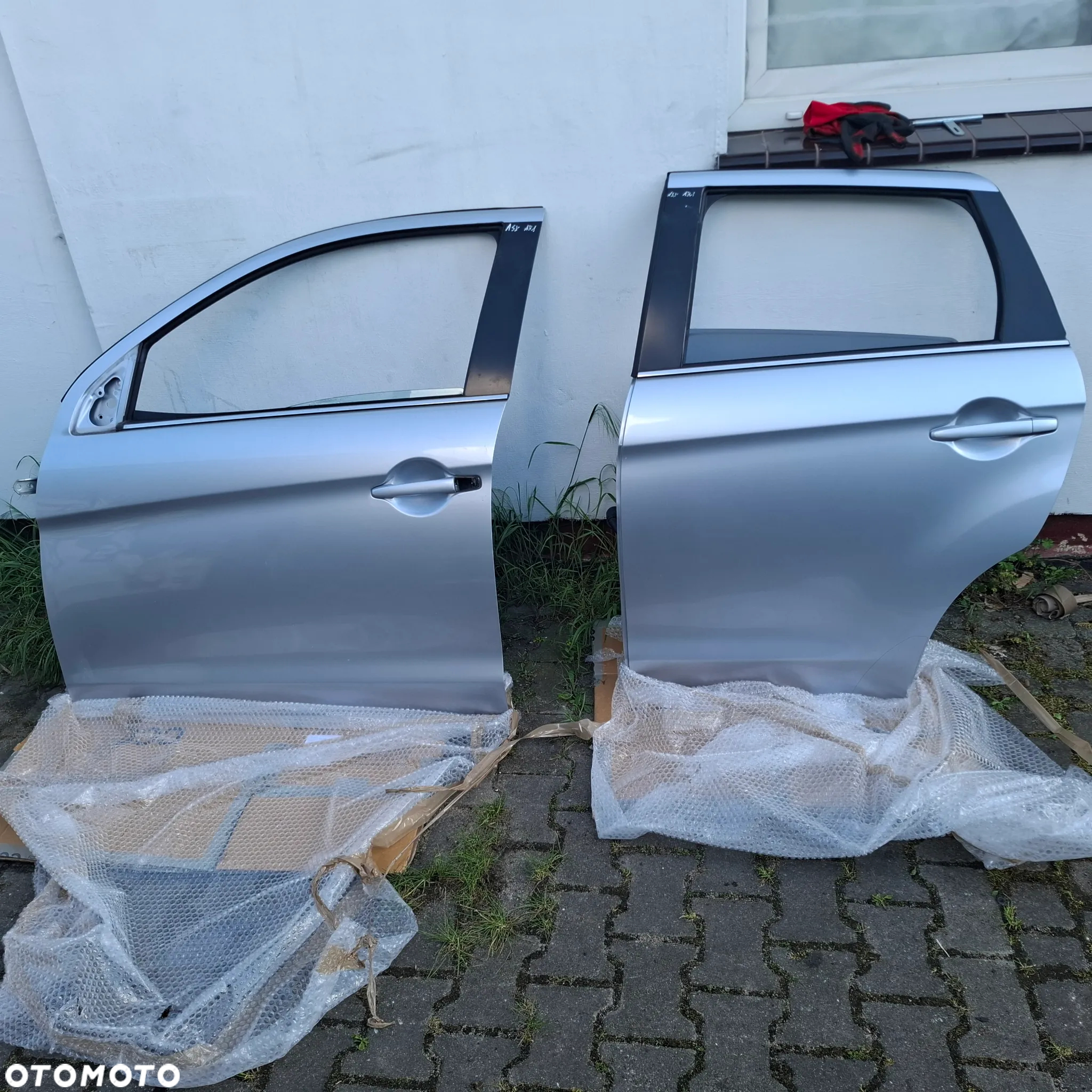 MITSUBISHI ASX 10-22 DRZWI LEWA STRONA a31 u25 srebrne Przód lewe tył lewe - 2