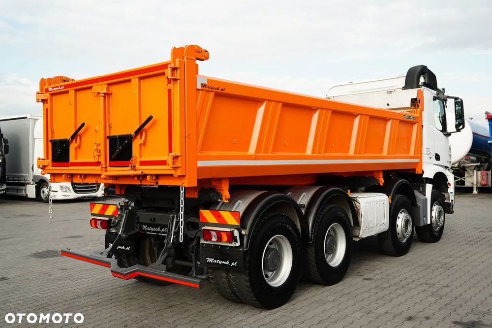 Mercedes-Benz AROCS 3243 / 8x4 / WYWROTKA 2 STRONNA / MEILLER / HYDROBURTA / BORDMATIC / AUTOMAT / EURO 6 - 15