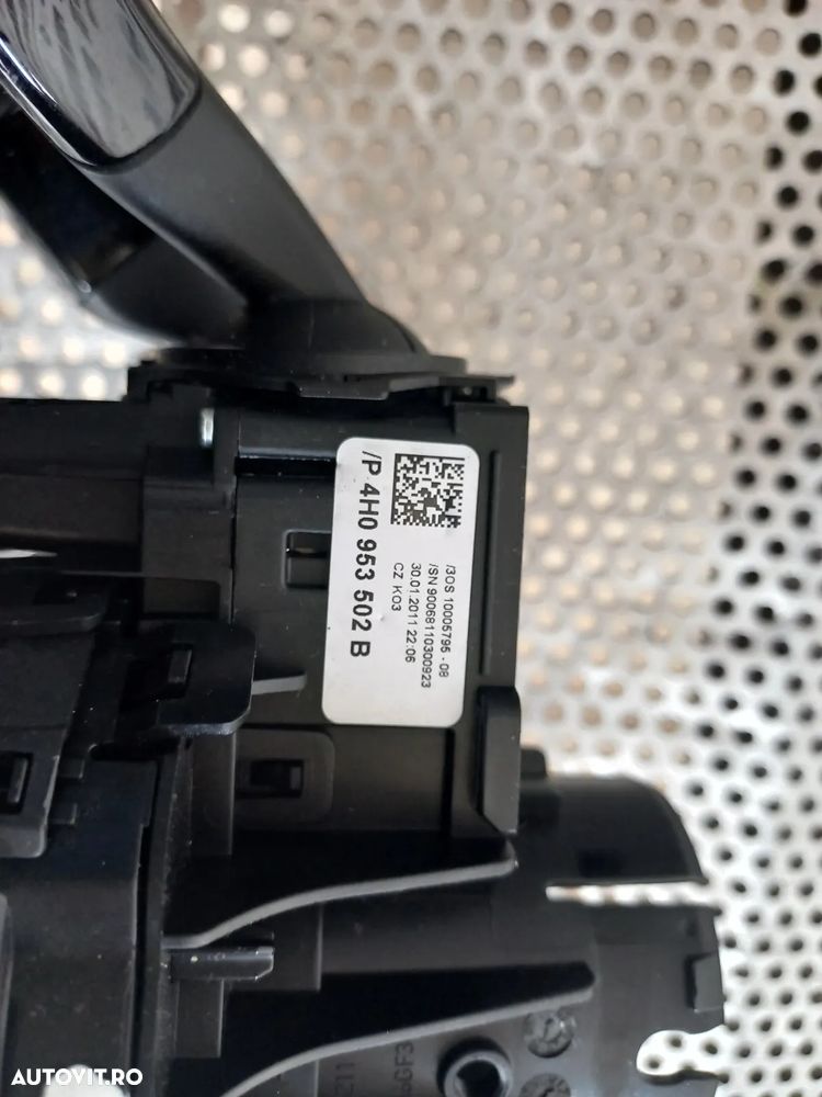 Banda Spira Spirala Volan Airbag Maneta Audi A8 4H D4 An 2010-2011-2012-2013-2014-2015-2016-2017 Cod 4H0907129B 4H0953502B 4H0953568A Dezmembrez Audi A8 4H D4 3.0 Tdi Quattro Motor CDT Cutie MXU Volan Stanga - Dezmembrari Arad - 10