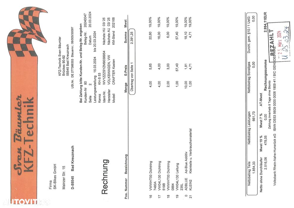 Volkswagen Crafter - 37