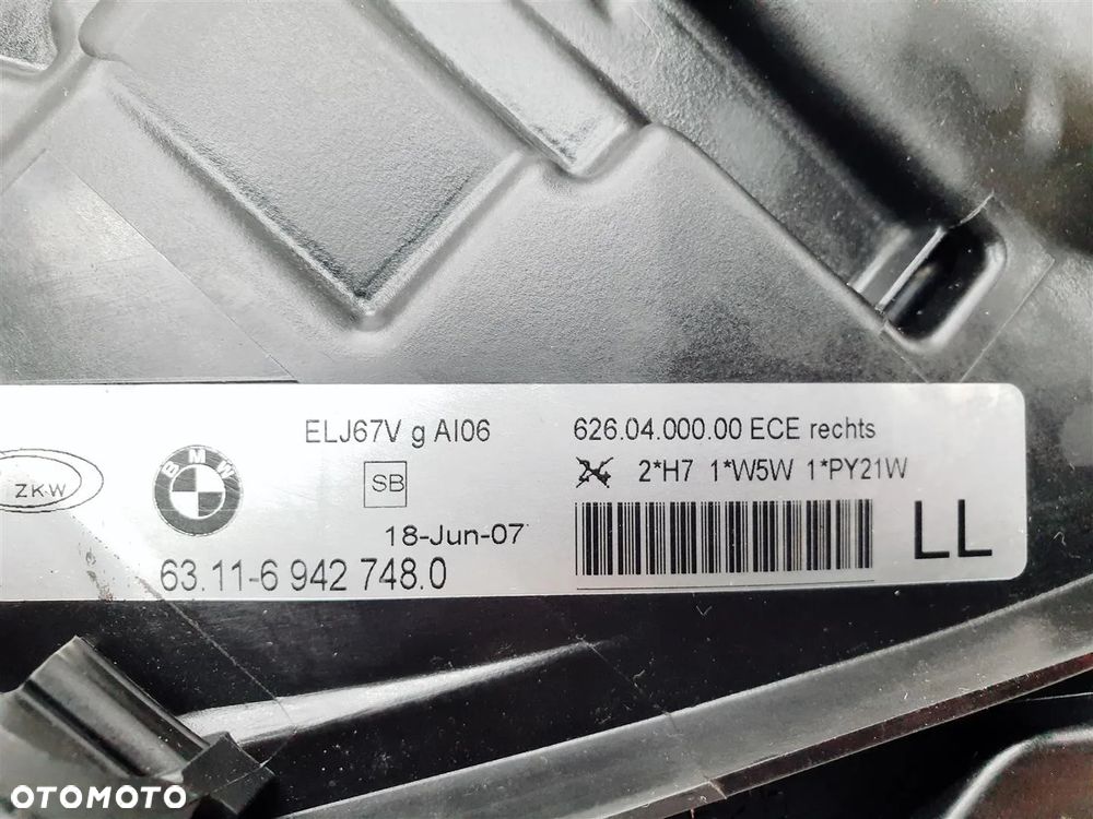 BMW 3 E90 E91 05-08r LAMPA PRZÓD ORY EU !!! - 11