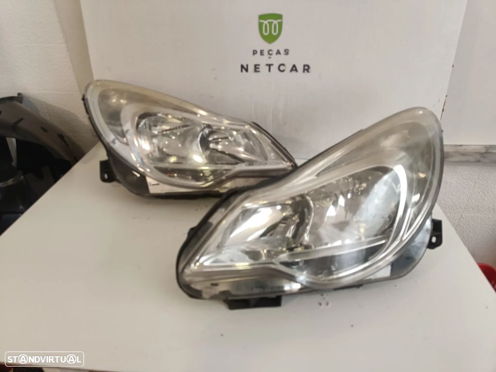 Farol óptica Opel corsa D 2012 - 1