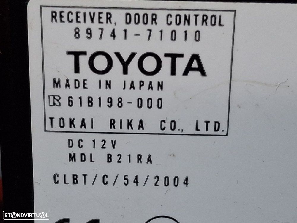 Comando Fecho Central Toyota Hilux Vii Pick-Up (_N1_, _N2_, _N3_) - 4