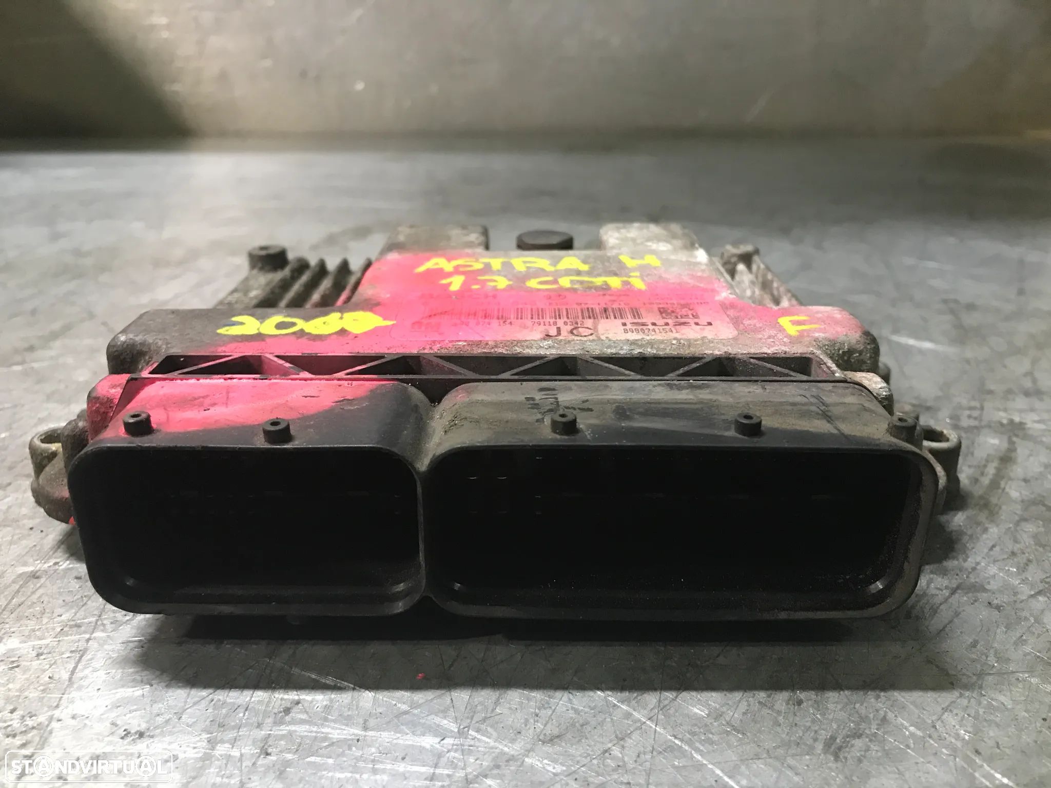 CENTRALINA DO MOTOR OPEL ASTRA H 17CDTI REF 0281014643 98074154 - 1