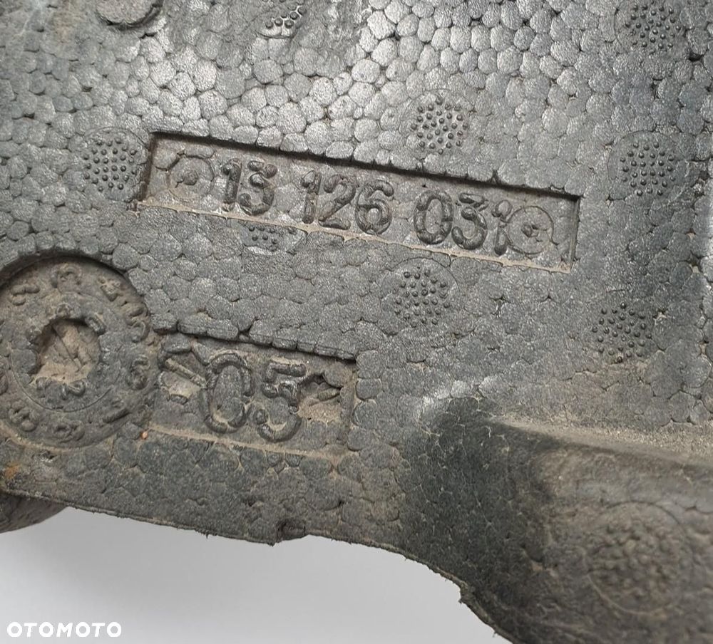 PIANKA STYROPIAN ABSORBER ZDERZAKA LEWY TYŁ OPEL ASTRA III H 13126031 - 4
