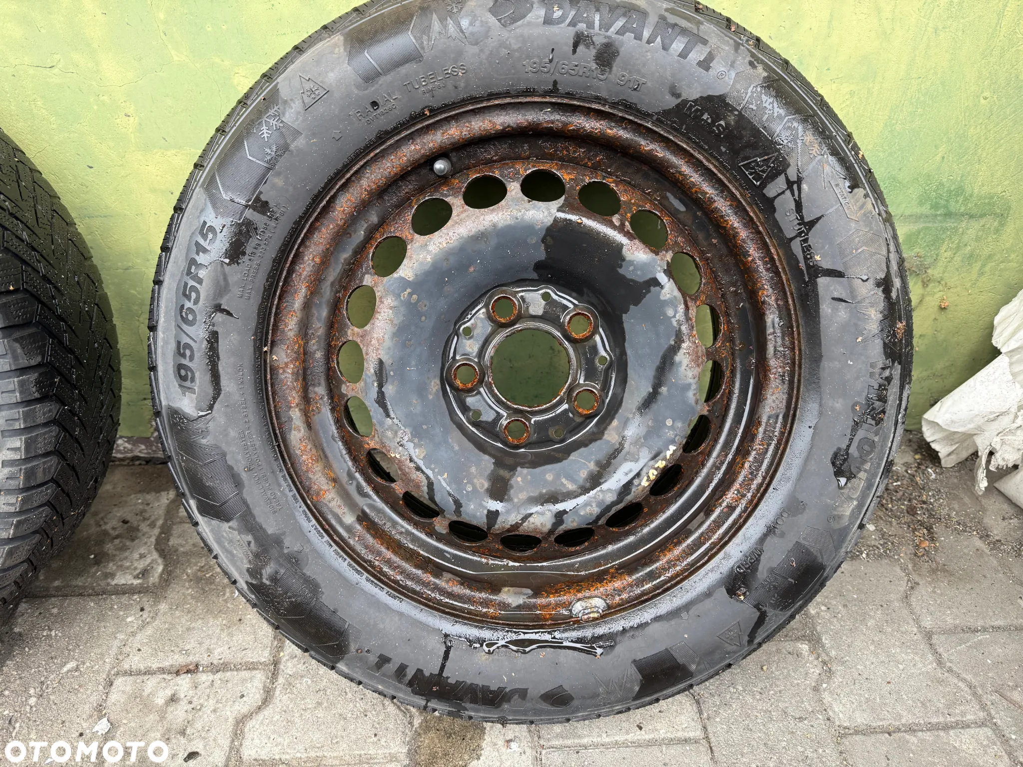 Mercedes C W203 komplet felg stalowych 15" ET31 5 szt. A2034000002 - 13