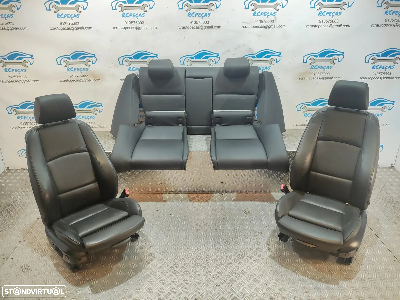 Conjunto Bancos em Pele Elétricos e Aquecidos BMW Serie 3 Coupe E92 LCi Pack M - 2