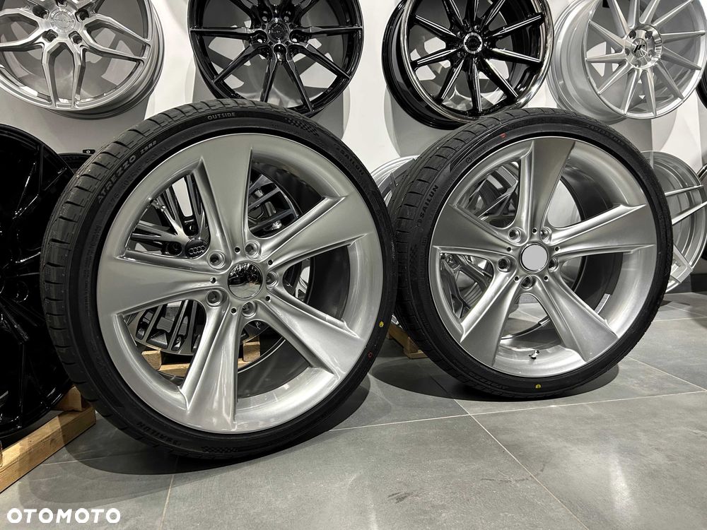 Koła letnie 19 5x120 BMW E60 E61 Styling 128 przód tył 9" 10"