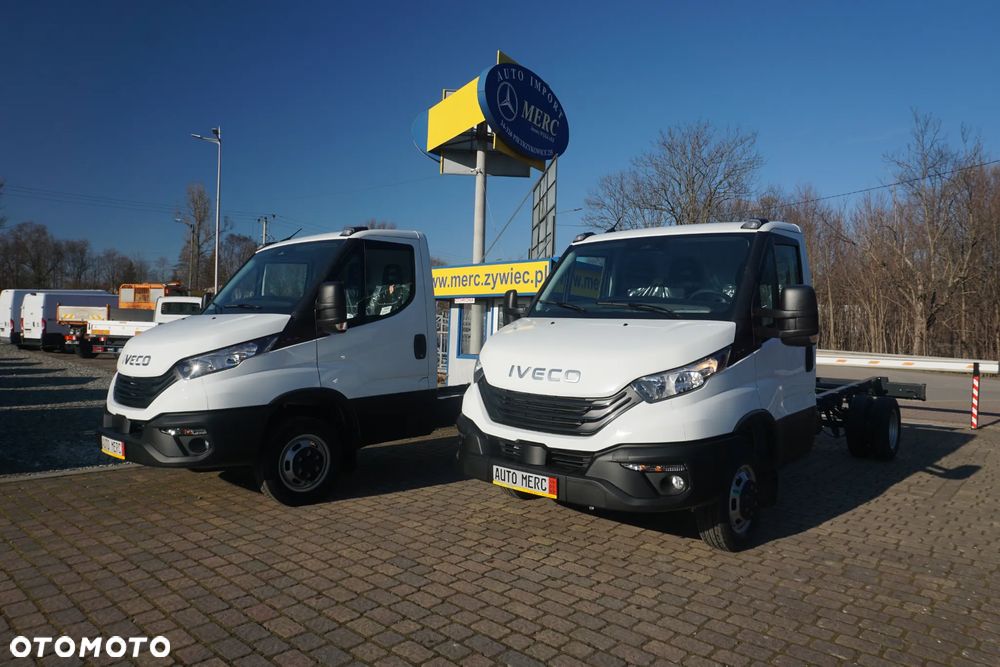 Iveco 35C16 rama skrzynia wywrotka HDS podwozie - 9