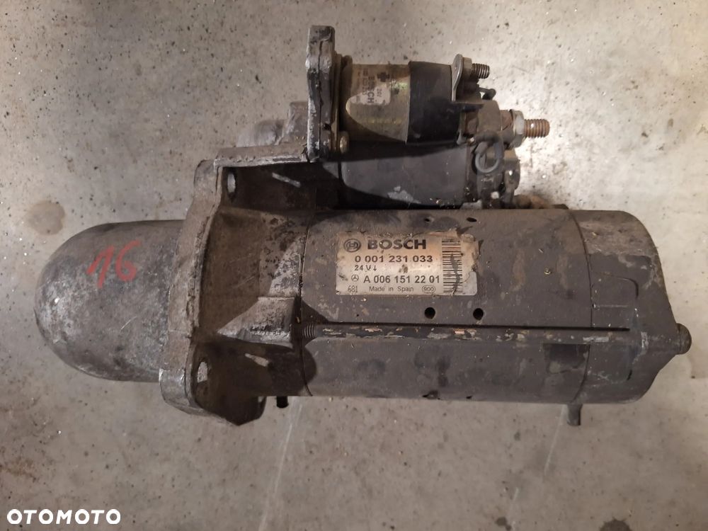 ROZRUSZNIK STARTER MERCEDES ATEGO 0001231002 - 1