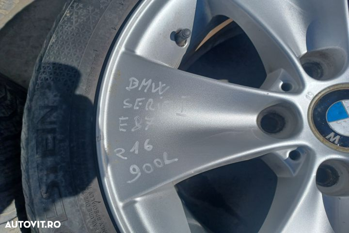 Jante aliaj cu anvelope 16 - set 205/55 R16 BMW Seria 1 E87  [din 200 - 3