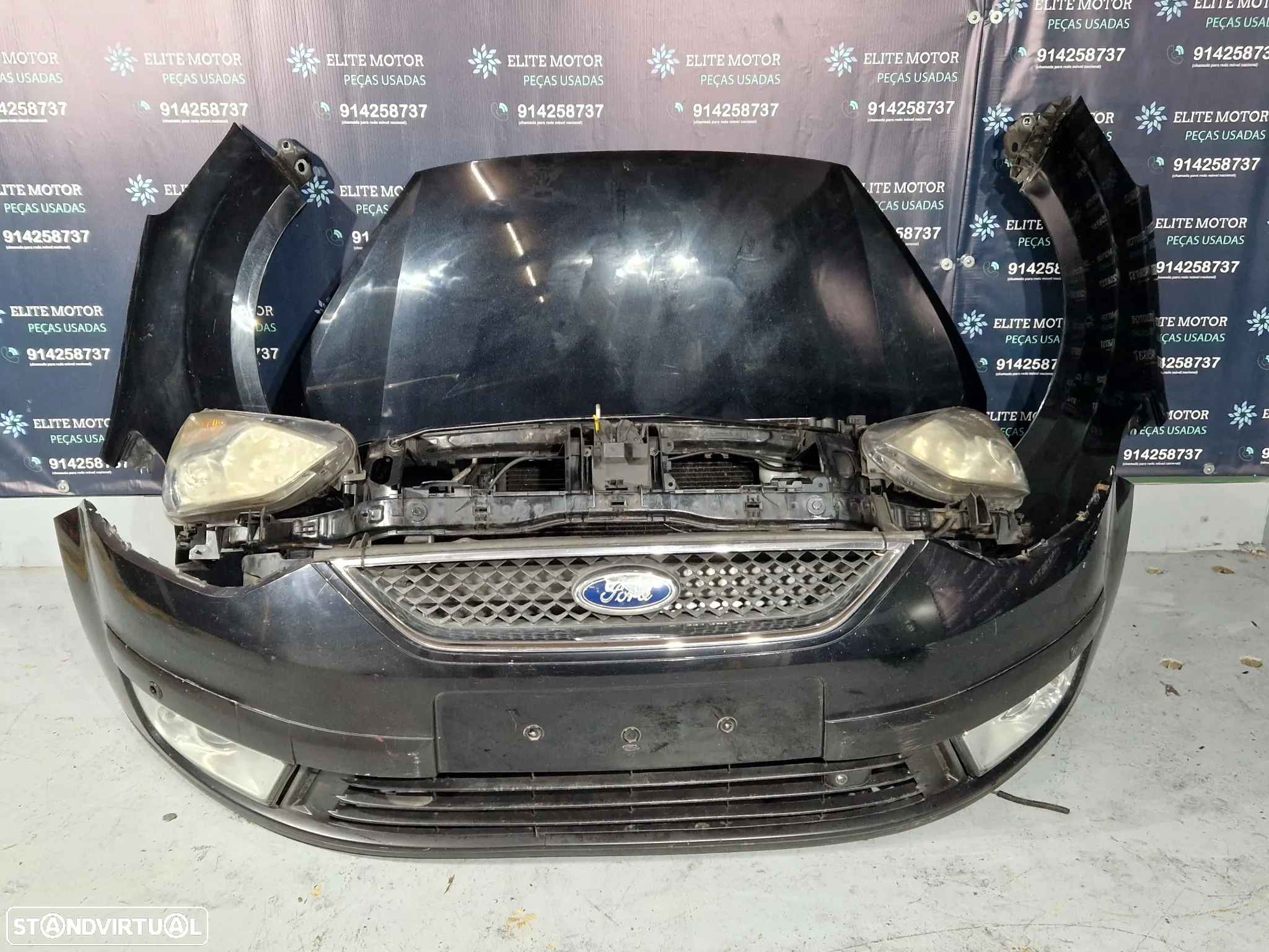 Frente completa usada FORD GALAXY 2.0 TDCI capot parachoques guardalamas SMAX GALAXY - 2